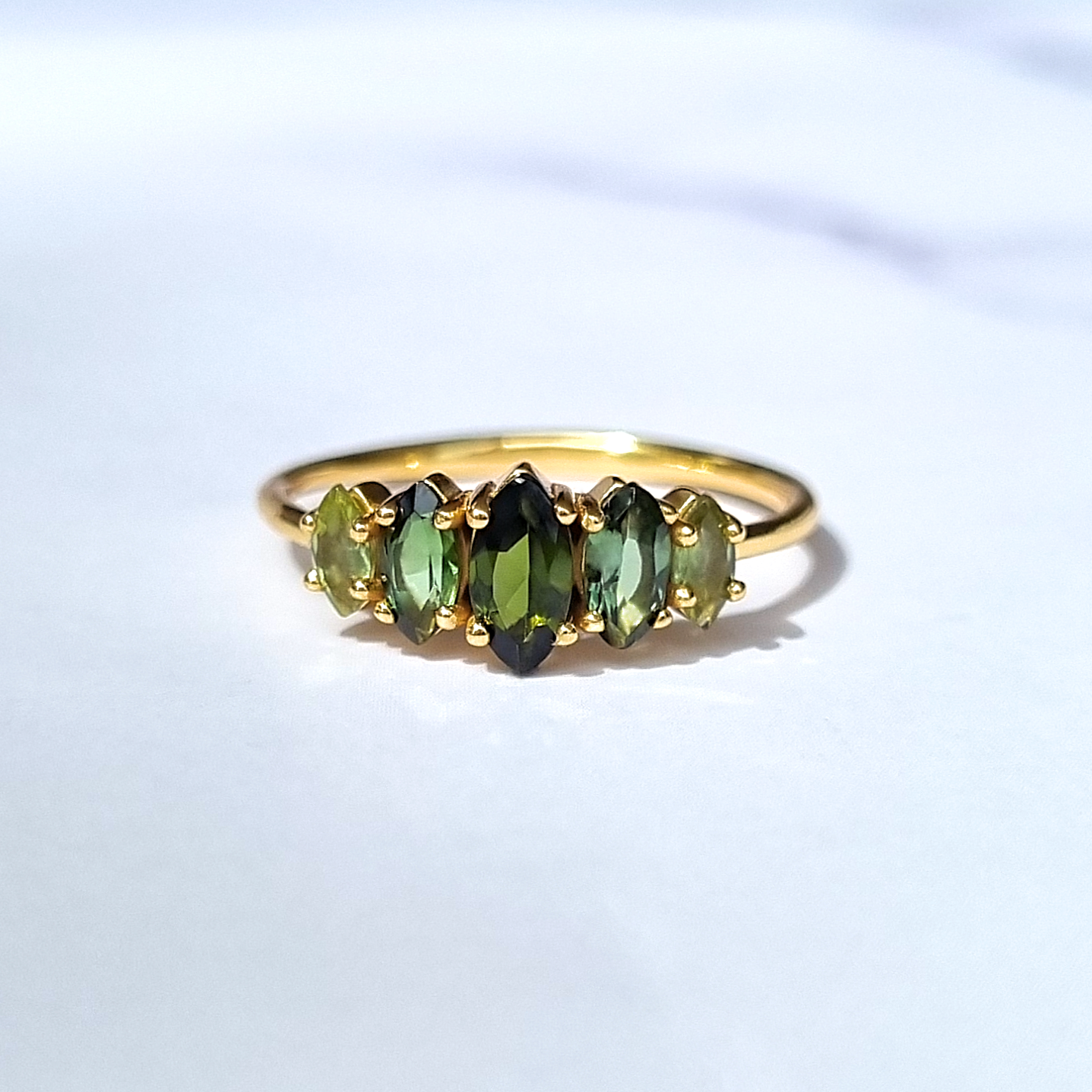 Ombre 2025 emerald ring