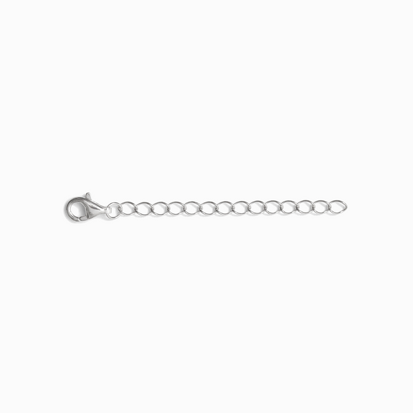 2 Inch Necklace Chain Extender in Sterling Silver