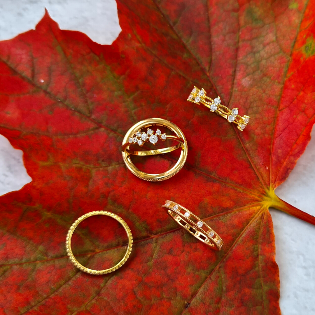 Nova Cluster Ring in Gold