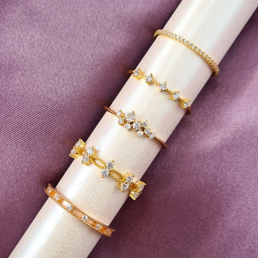 Dainty ring, stacking ring, stackable ring, everyday ring, Vianne Jewellery, UK business